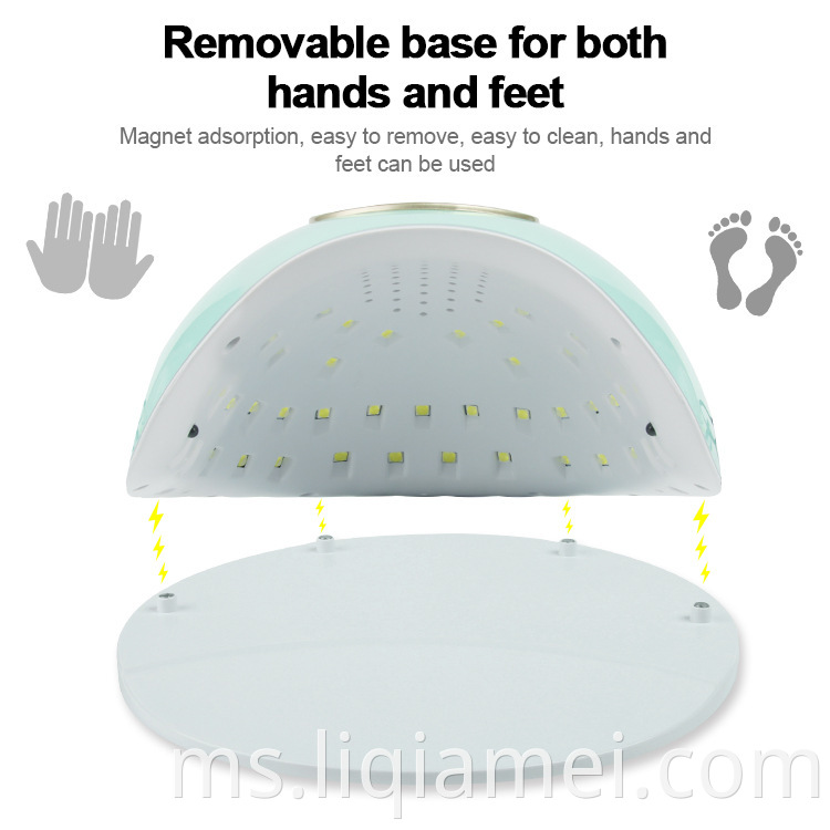 Easy Operation Nail Lamp With Touch Screen